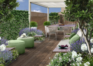 progettare giardini in stanze verdi