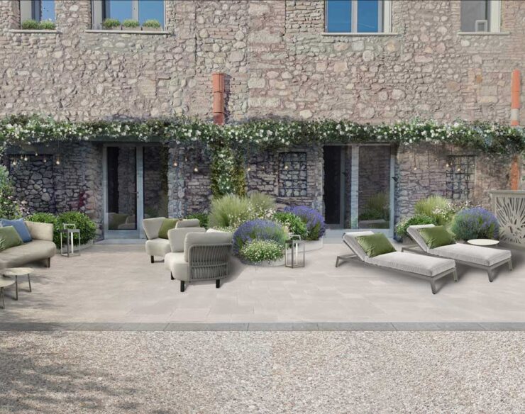 Il terrazzo in campagna sul Lago di Garda